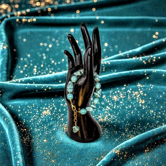 Turquoise Stones Bracelet - Picture 2 of 5